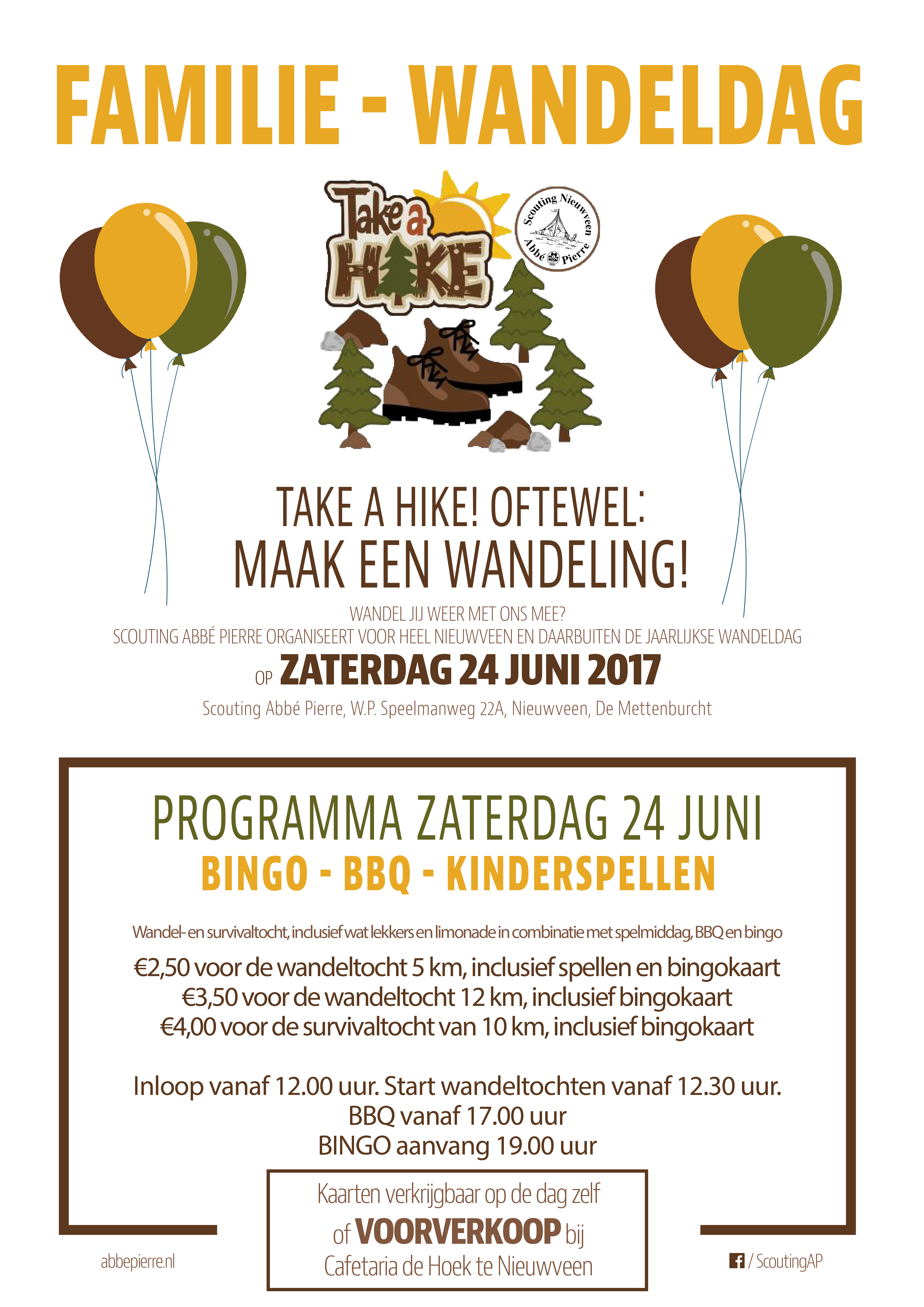 Wandeldag Poster